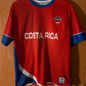 Costa Rica Red Soccer Jersey